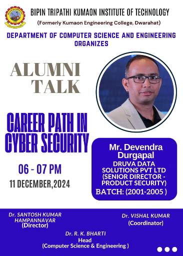 Alumni talk cyber security